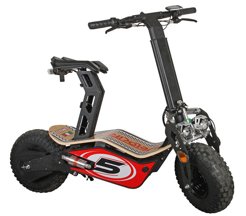 E-Road Mad Homologué 500-1600W Trottinette électrique Mixte Adulte