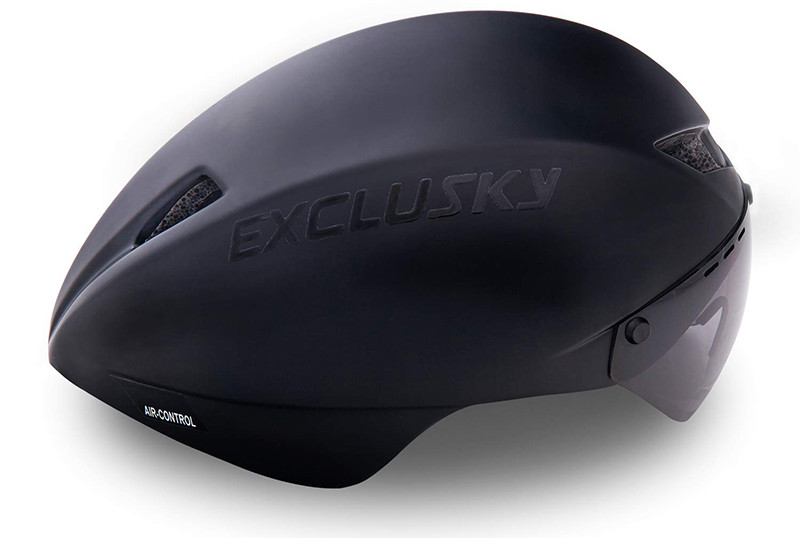 Exclusky Air Attack Shield Casque de vélo pour Adulte Ultralight Route Vélo Casque de sécurité