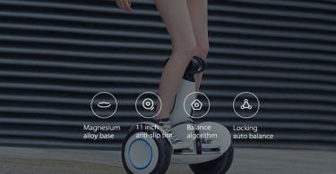 NINEBOT BY SEGWAY Gyropode Mini Plus Blanc
