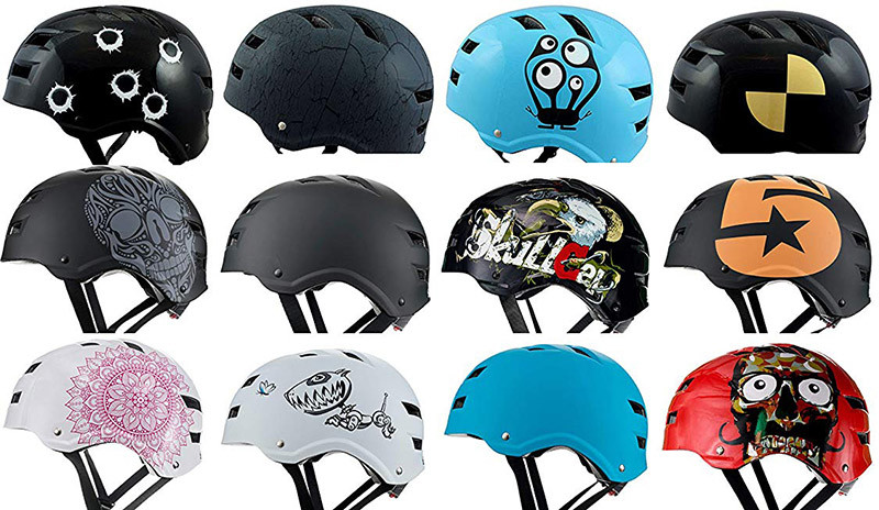 Skullcap® Casque Skate - Casque Velo