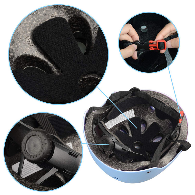 ValueTalks Casque Vélo Enfant Réglable Sets de Protection
