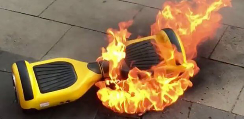 Comment éviter qu'un Hoverboard prenne feu?