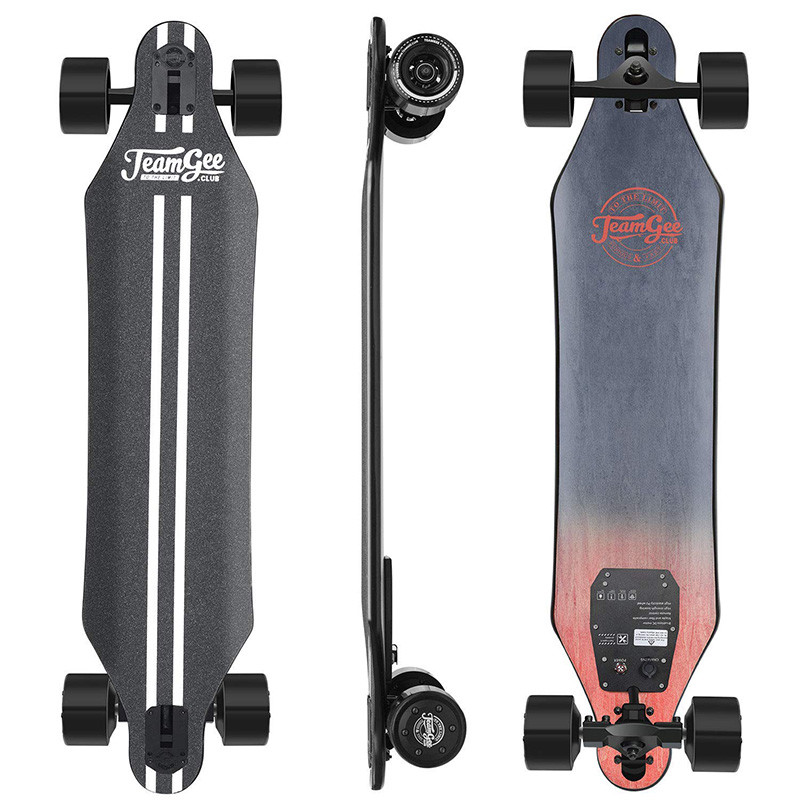 Teamgee H5 - Skateboard Longboard Électrique avec Télécommande