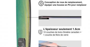 MON Test Teamgee H8 Skateboard Électrique