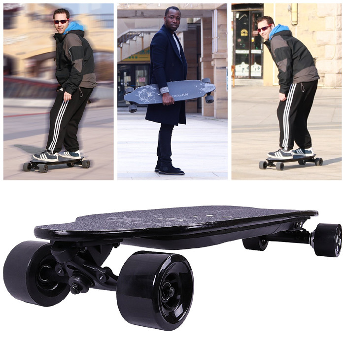 MARKBOARD Longboard Skateboard Électrique 4 Roues
