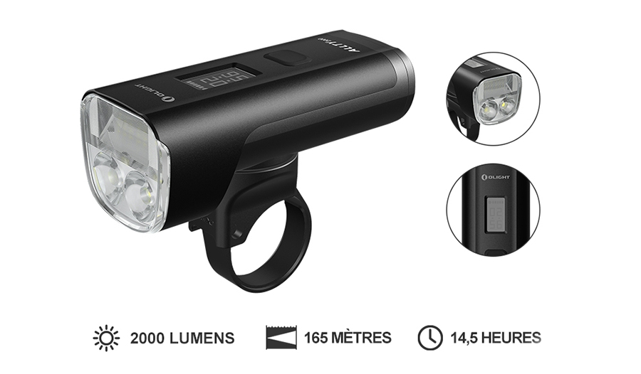 Olight ALLTY 2000 Éclairage Avant Vélo