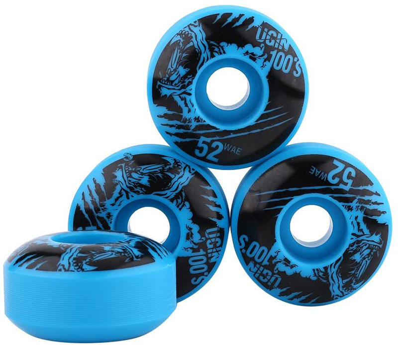 Test - Alomejor Roues durables de Planche à roulettes de Longboard de croiseur d'unité Centrale d'unité Centrale de 52mm x de 30mm 4 pcs