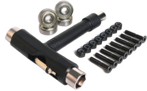 Test - CESHMD Jeu de 4 clés Allen T pour skateboard