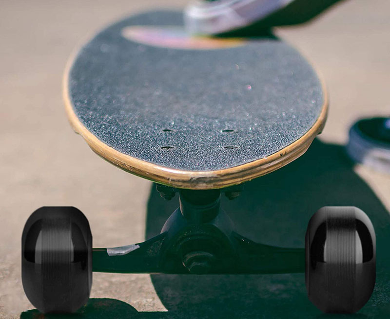 Test - NONMON 4Pcs Roues de Skateboard 52mm 95A avec 8 Pcs Roulements à Billes 608RS ABEC-9