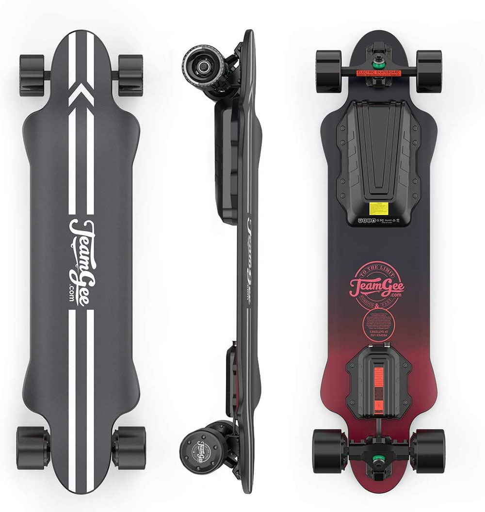 test Teamgee H20 Skateboard électrique