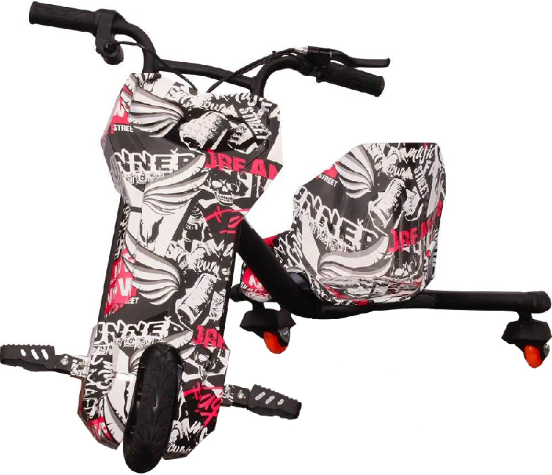 Test - BEEPER Drift-Trike électrique Enfant 200W RDT200-CAMO2