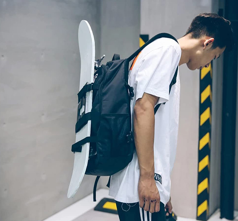 Test Sac à Dos Skateboard à Double Bascule DHHVIC