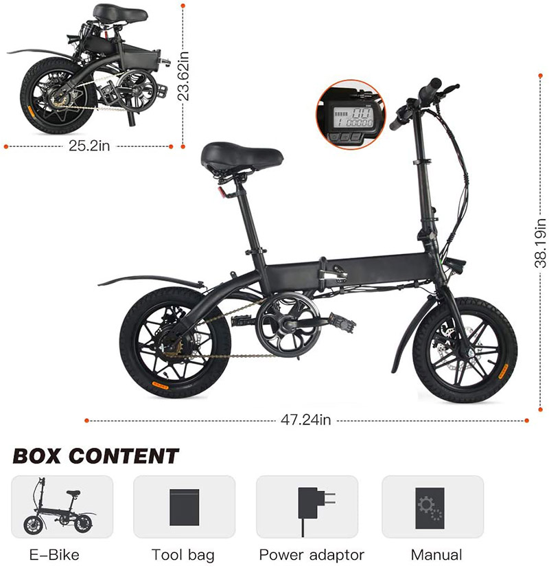 avis - M MEGAWHEELS Vélo Électrique Pliant